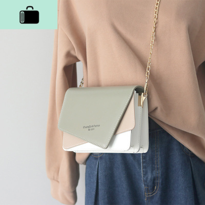 包包女包新款2020潮夏季网红流行学院风小方包ins百搭单肩斜挎包NEW LAKE女斜挎包