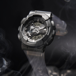CASIO旗舰店卡西欧手表男黑金G-SHOCK悟空版黑暗之心防水运动石英表 男士非机械日韩腕表生日礼物 GA-110GB