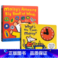 [正版]英文原版绘本 Maisy's Amazing Big Book of Words 小鼠波波2册 词汇单词玩具纸板