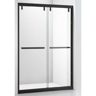  闪电客定制整体淋浴房家用卫生间干湿分离隔断防爆玻璃屏风推拉简约