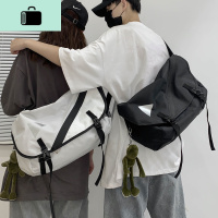 斜挎包男士工装包跨包潮牌机能情侣大学生邮差时尚休闲单肩背包女NEW LAKE