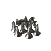 vzi 304不锈钢十字沉头自攻燕尾螺丝钉 ST5.5*70(40个) 包