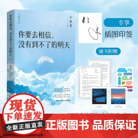 印签版 赠卢思浩致读者信金句+贴纸+插画卡 你要去相信没有到不了的明天全新升级你也走了很远的路吧/漫长的旅途青春励志小说