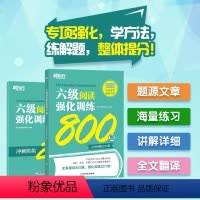 [正版]六级阅读强化训练800题 cet6 大学英语六级备考资料 阅读专项强化训练 全真模拟题精讲 阅读答题技巧分析