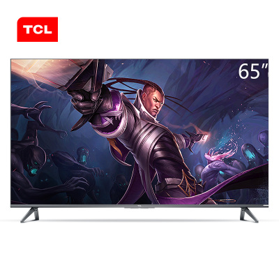 TCL智屏65Q10E65英寸彩电Mini量子点4+64GB大内存超薄全面屏智慧屏AI人工智能液晶平板电视机