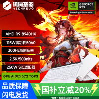 [政府补贴]机械革命蛟龙16Pro(R9-8940HX 5060 璃光白)32G/1T/16.0 2.5K 300Hz 笔记本电脑