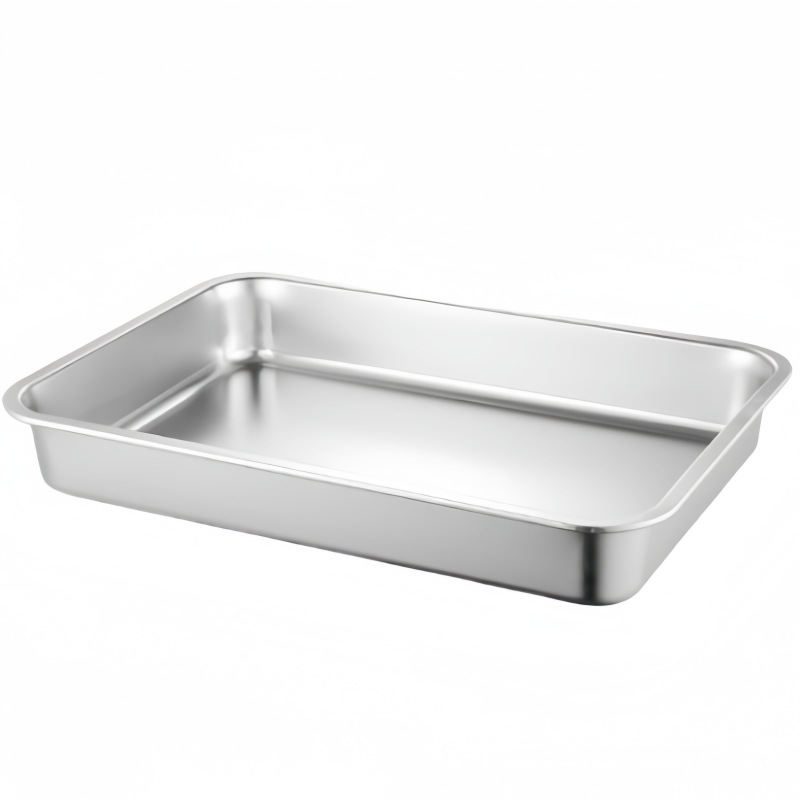 攸形不锈钢方盆36*27*10cm个