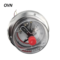 OVN 耐震电接点压力表 YNXC-100轴向带边 块
