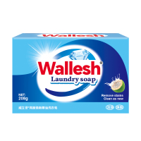 威立世Wallesh 亮丽焕新椰油洗衣皂208g