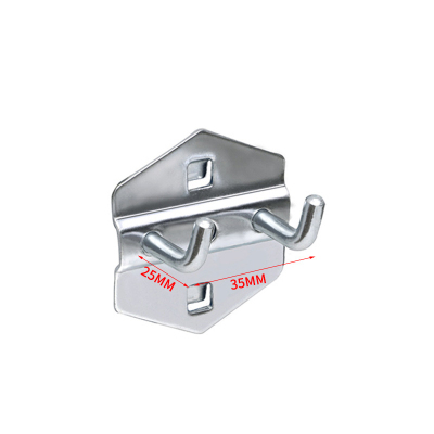 菲尔阿扎 PHIL ARZA 洞洞板挂钩 双直钩25mm 个