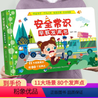 安全常识早教发声书 [正版]安全常识早教发声书 有声书幼儿手指点读发声书有声读物1一2-3岁宝宝学说话书本适合一岁半三看