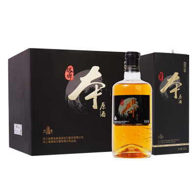 塔牌绍兴黄酒2013年本原酒不含焦糖色整箱装500ml*6瓶礼盒装（内置三个礼品袋）