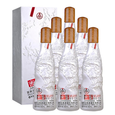 五粮液 密鉴(鉴赏·艺术)52度浓香型白酒 500ml*6瓶整箱装