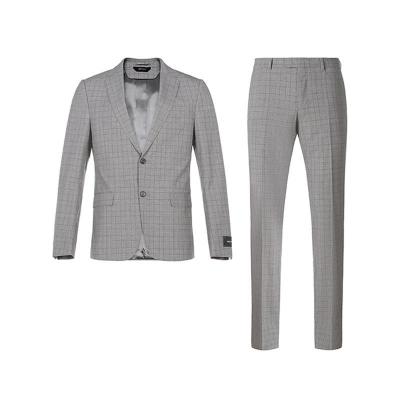 杰尼亚ZZEGNA男士羊毛西服套装722734281CGA