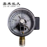 嘉禾长久+电接点压力表检测定制型+YX60+块