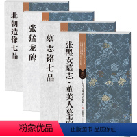 [正版]魏碑经典系列全套 张猛龙碑 墓志铭七品 北朝造像七品 张黑女墓志董美人墓志 古典经典碑帖善本 毛笔书法碑帖图书