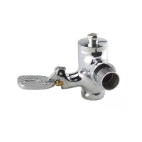 熙颖妮 铜大拐角脚踏冲洗阀 TDGJF-1CY个