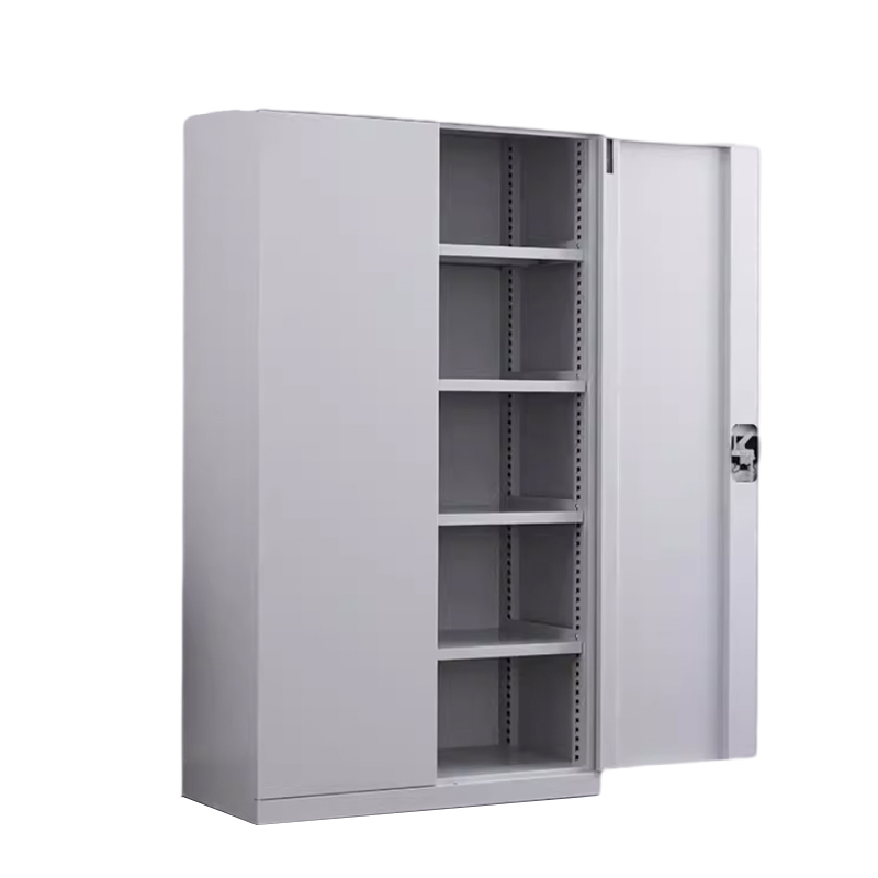 湘渭重型工具柜加厚物件工具储物柜工厂铁皮柜汽修厂零件收纳柜白色五层