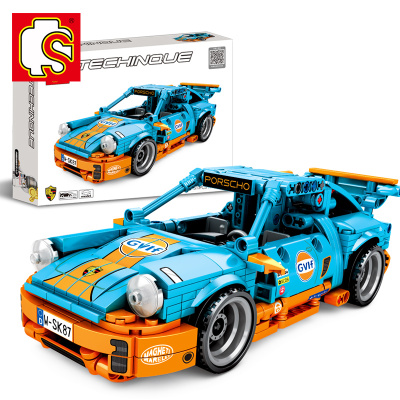 布加迪威龙科技机械组兰博基尼跑车遥控成年高难度拼装积木模型-入门版??保识捷跑车