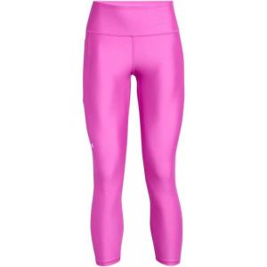 Under Armour裤子女士高腰束脚防风运动裤七分八分健身体操裤 pink(pink_/_white) MD