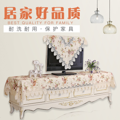 桌布布艺餐桌布椅套电视柜子椅子套罩台布茶几长方形欧式梳妆台布