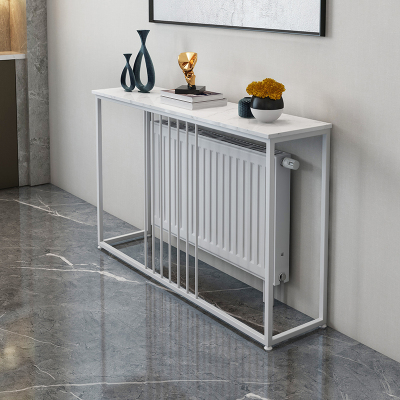 沙发后置物架阿斯卡利(ASCARI)长条几简易细长收纳装饰遮挡C款长150宽20高75（大理石厚1.8cm）组装