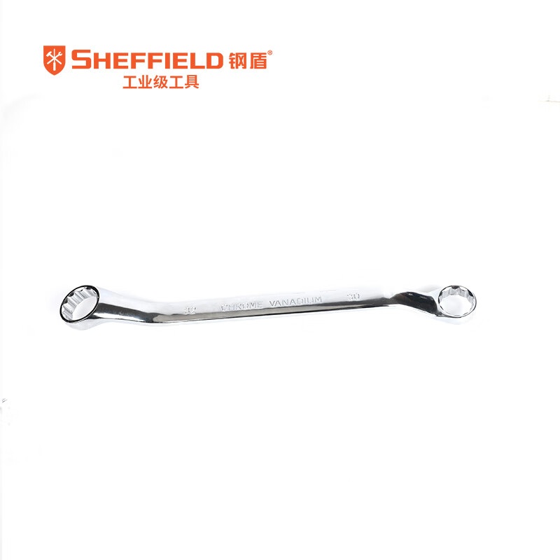 钢盾(SHEFFIELD) S017630 公制精抛光双梅花扳手30×32mm[家用]