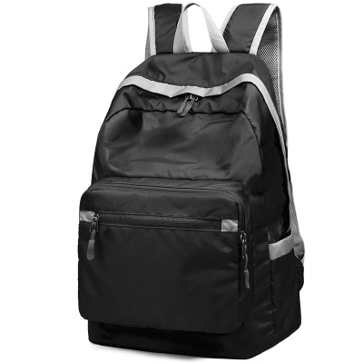 双肩背包男潮流旅行双肩包潮牌电脑包男旅行包男书包时尚潮流男士帆布双肩包男士背包SJ170463H