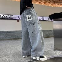 儿童装男童秋装裤子新款春秋款长裤中大童休闲男孩秋季牛仔裤