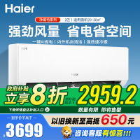 海尔(Haier)空调净省电2匹新一级能效省电壁挂式卧室空调挂机 KFR-48GW/E1-1