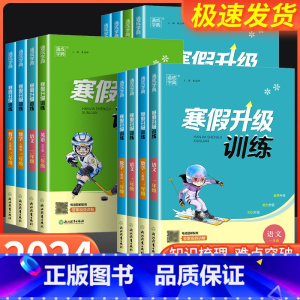 寒假升级训练 六年级 数学 苏教版 [正版]通城学典2024寒假升级训练小学寒假作业一升二升三升四升五升六年级上下册语文