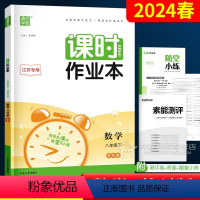 8年级下数学[苏科版] 八年级/初中二年级 [正版]2024版 课时作业本八年级下册数学苏教版江苏苏科版 初二同步练习册