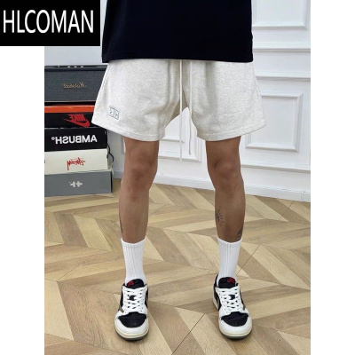 HLCOMAN美式复古简约夏季美式休闲短裤男女运动五分裤宽松百搭卫裤子