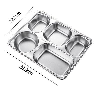 豫凯达快餐盘五格个