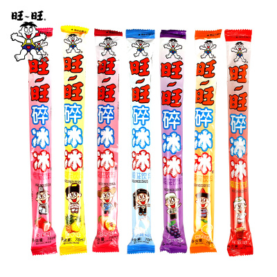 旺旺碎碎冰78ml*30支吸吸果冻夏日棒棒冰童年怀旧冰棒冷饮批发