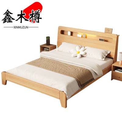 鑫木樽床1.2米+5CM床垫组