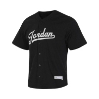 NIKE耐克运动休闲JORDAN短袖开衫V领男装FN4664-010 D