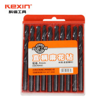 科信(kexin)高速钢直柄麻花钻头 电钻钻头 3.0mm KX590 10支/盒 1盒