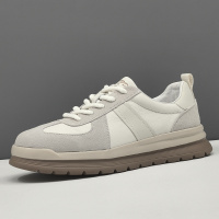 真皮板鞋男款潮流百搭鞋子欧洲站头层牛皮轻奢小众软底高端休闲鞋