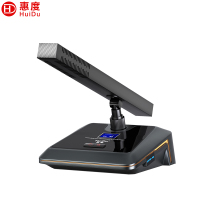 惠度(HuiDu)HD-666A专业有线手拉手会议麦克风工程系统抗干扰讨论型电容方管话筒主席麦
