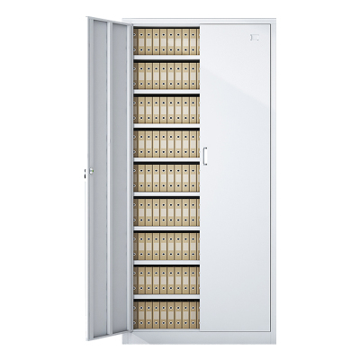 阿拉贡收纳柜财务档案柜资料柜加厚文件柜办公室带锁铁皮柜凭证柜九层