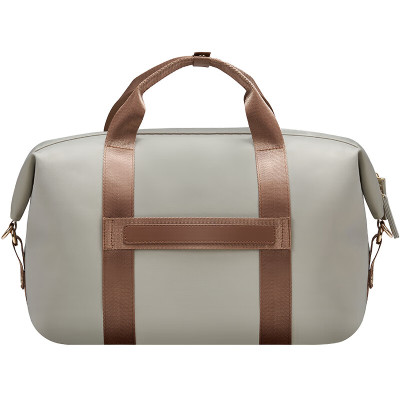 爱华仕(OIWAS)城市旅行系列 女士大容量行李包袋手提包斜挎健身包商务出差OCN7075米白色