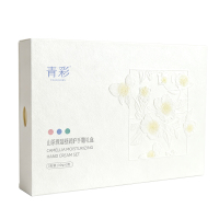 青彩山茶护手霜滋润保湿秋冬防干裂补水30g*3礼盒装便携男女通用