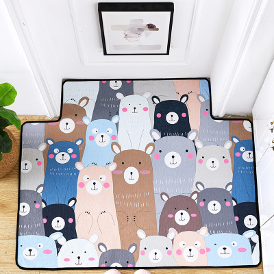 韩式地毯垫进厅客厅茶几地垫儿童房卧室垫子家用