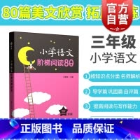 [正版]小学语文阶梯阅读80篇 三年级/3年级 王雅琴 小学生语文阅读训练文课外拓展起步培养阅读兴趣 上海教育出版社