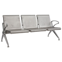 科朔 公共椅公共排椅银行等待椅机场等待椅排椅 三人位KS-WL700-03
