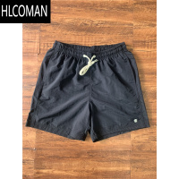 HLCOMAN潮男四分裤超轻薄款沙滩裤夏季运动休闲日系机能短裤宽松直筒透气