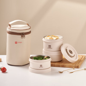 朗赫贝森悠家饭盒LH-CH01 三层