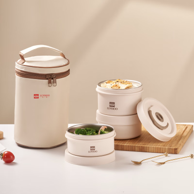 朗赫贝森悠家饭盒LH-CH01 三层