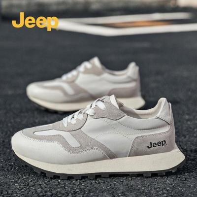 jeep spirit 吉普男鞋新款春秋休闲运动厚底增高耐磨男士阿甘鞋
